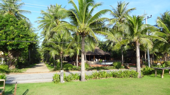 The Keeree Waree Resort and Spa, Ban Krut, from the beach....