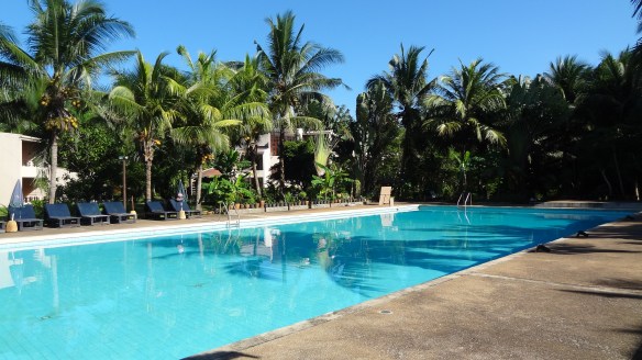 .....but the pool was much cooler thankfully!