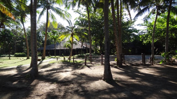 This was the hotel taken from the beach - Spiceroads had done us proud again.
