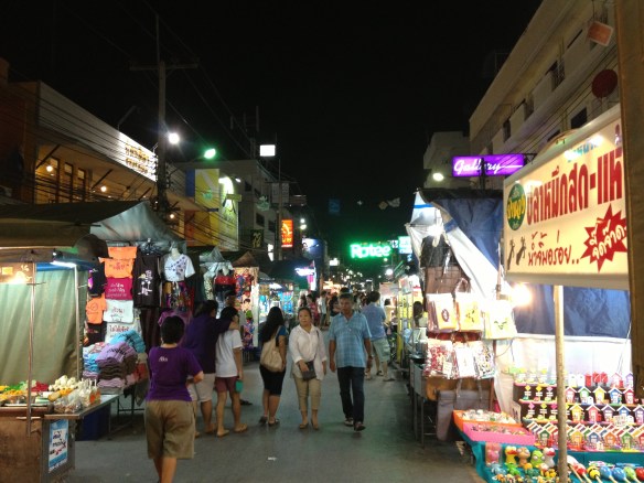 At the night market, Hua Hin. Fascinating!