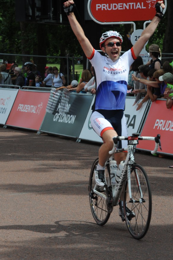 Too many jelly babies on the way round perhaps?