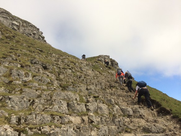 And getting closer now to the very summit.....