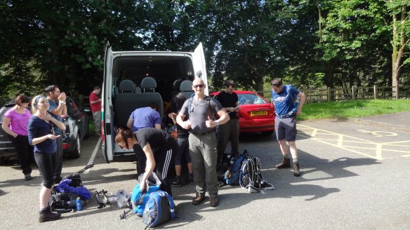 Suncream at the ready, and sandwiches packed, it is time to leave the van behind again...