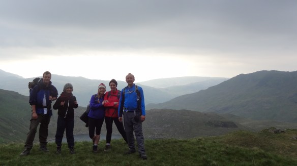 Looking south over the Snowdonia National Park.