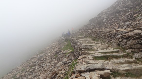 The cloud just kept coming in....