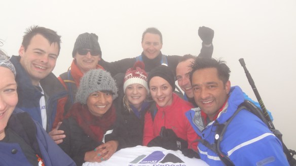 ...until finally we made it to the top!