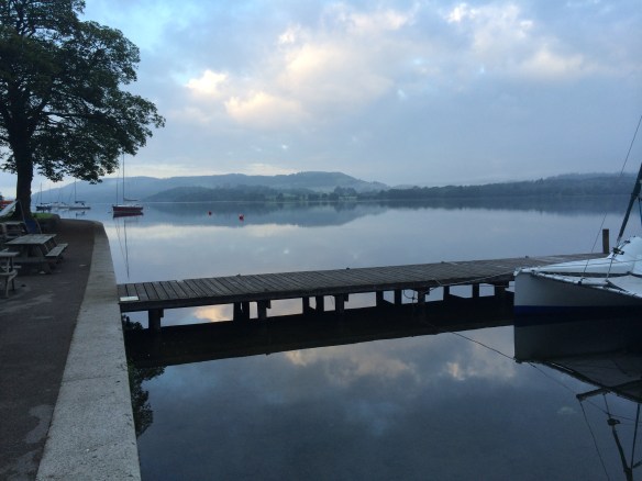 Looking south over Windermere, 8th June 2014, 5.30am....