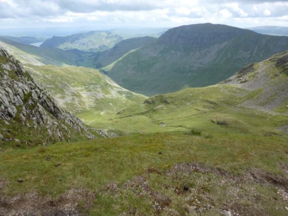 View towards Ullswater from Nethermost Pike