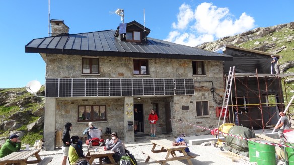 The Chabon hut, Gran Paradiso national park.