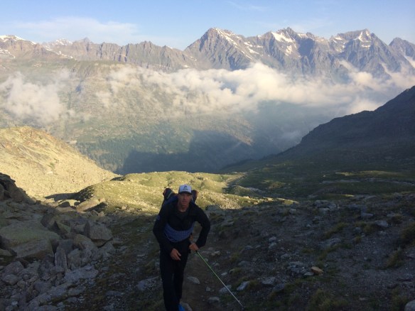 And about to head down the beautiful valley, bouldering complete.