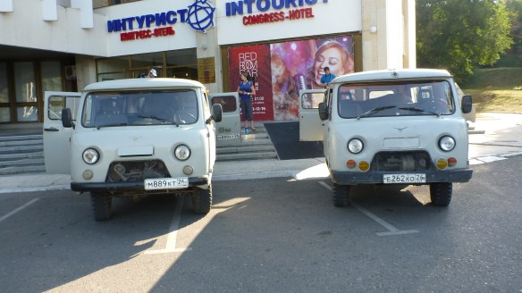 Our carriages await......