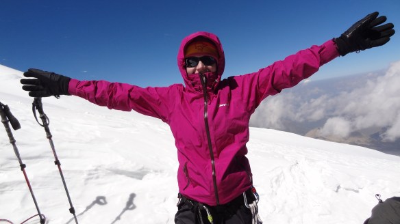 Katherine enjoys that "yay I'm at 4,800m moment"