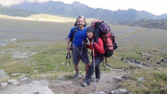 Heading down towards the airfield