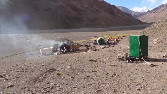 Camp 2 - the stone hut was where the muleteers slept and cooked our amazing dinner in a fire pit outside.