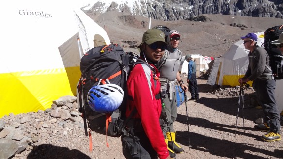 Kuntal, Pete and Fred are ready to go...