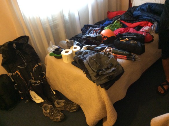 Kit inspection in the hotel - I passed!