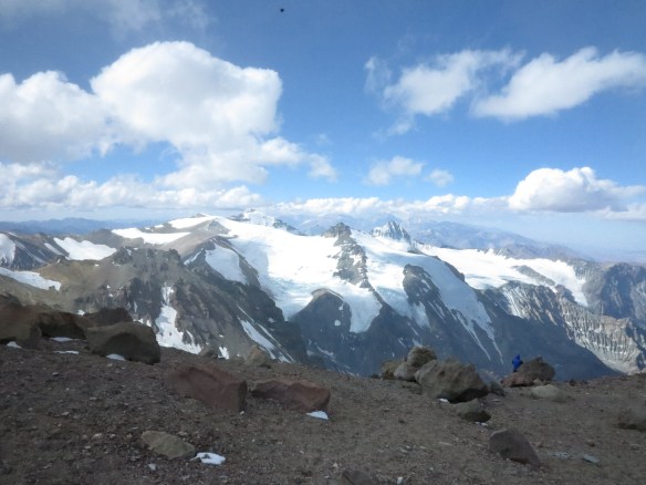 ....but the views over the Andes are utterly spectacular.