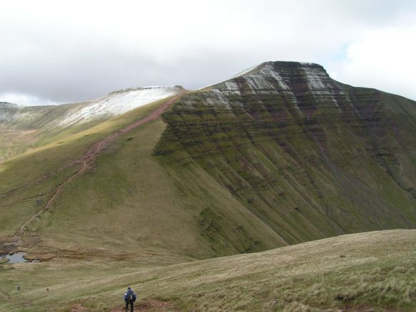 Pen Y Fan from Cribyn