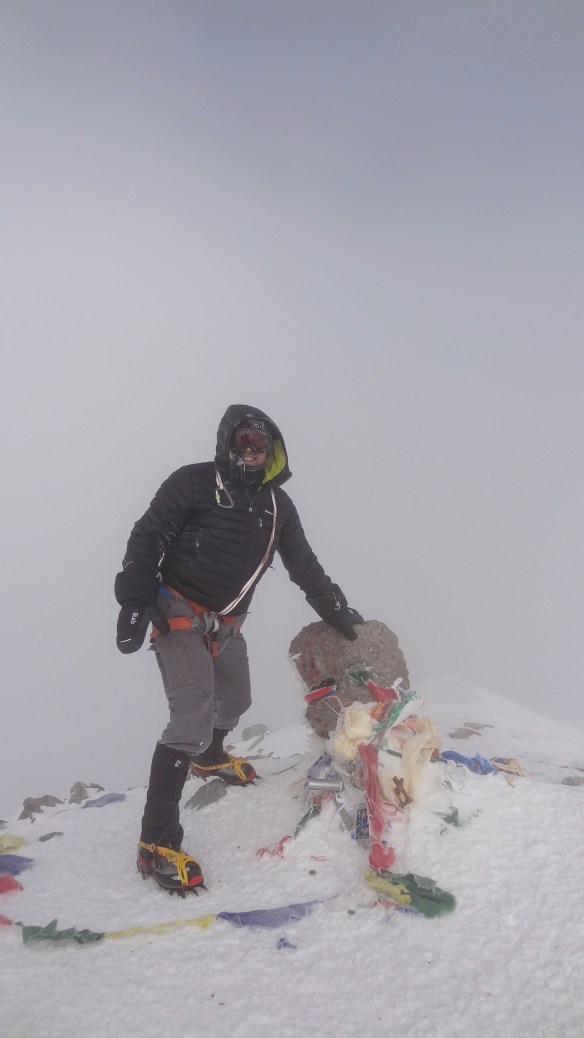 ...to the highest point in all of Europe....