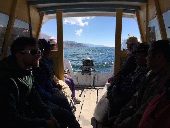 And inside the boat......