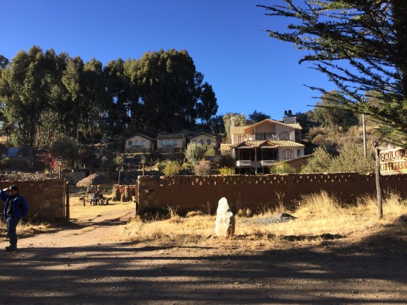 The Ecolodge, a bit of an oasis in the madness of Copacabana, thankfully it was right at the far end of the town itself.