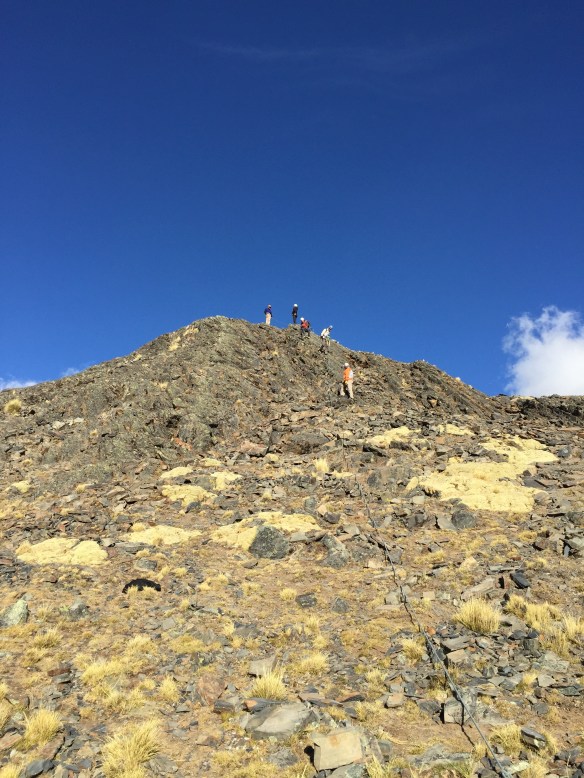 And coming down the other side.