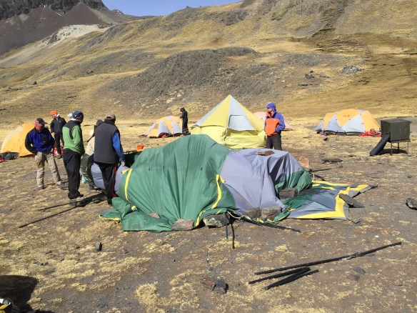 ....and then the realisation that there aren't enough rocks....