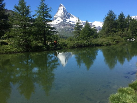 The Grinjisee, tranquil and stunningly beautiful in equal measures.